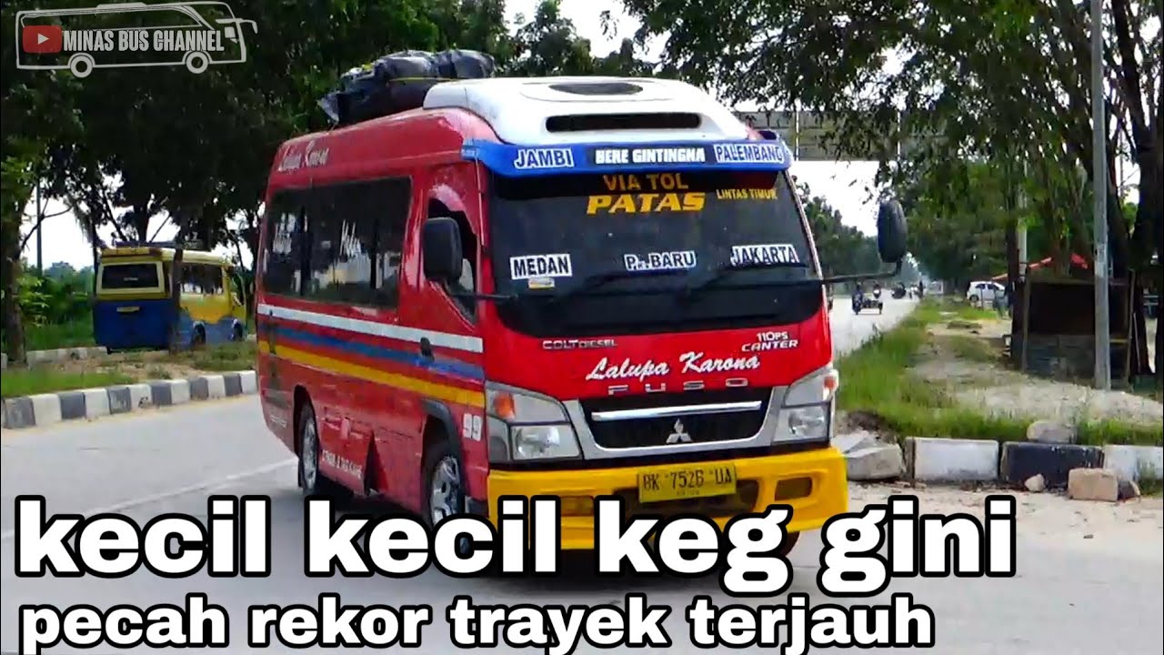 KECIL KECIL KEG GINI PECAH REKOR TRAYEK TERJAUH,MEDAN-JAKARTA