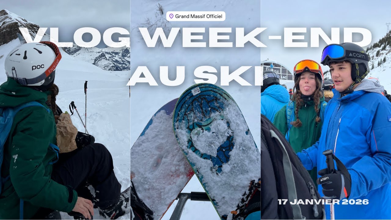 vlog week-end au ski !!! ⛷️💫