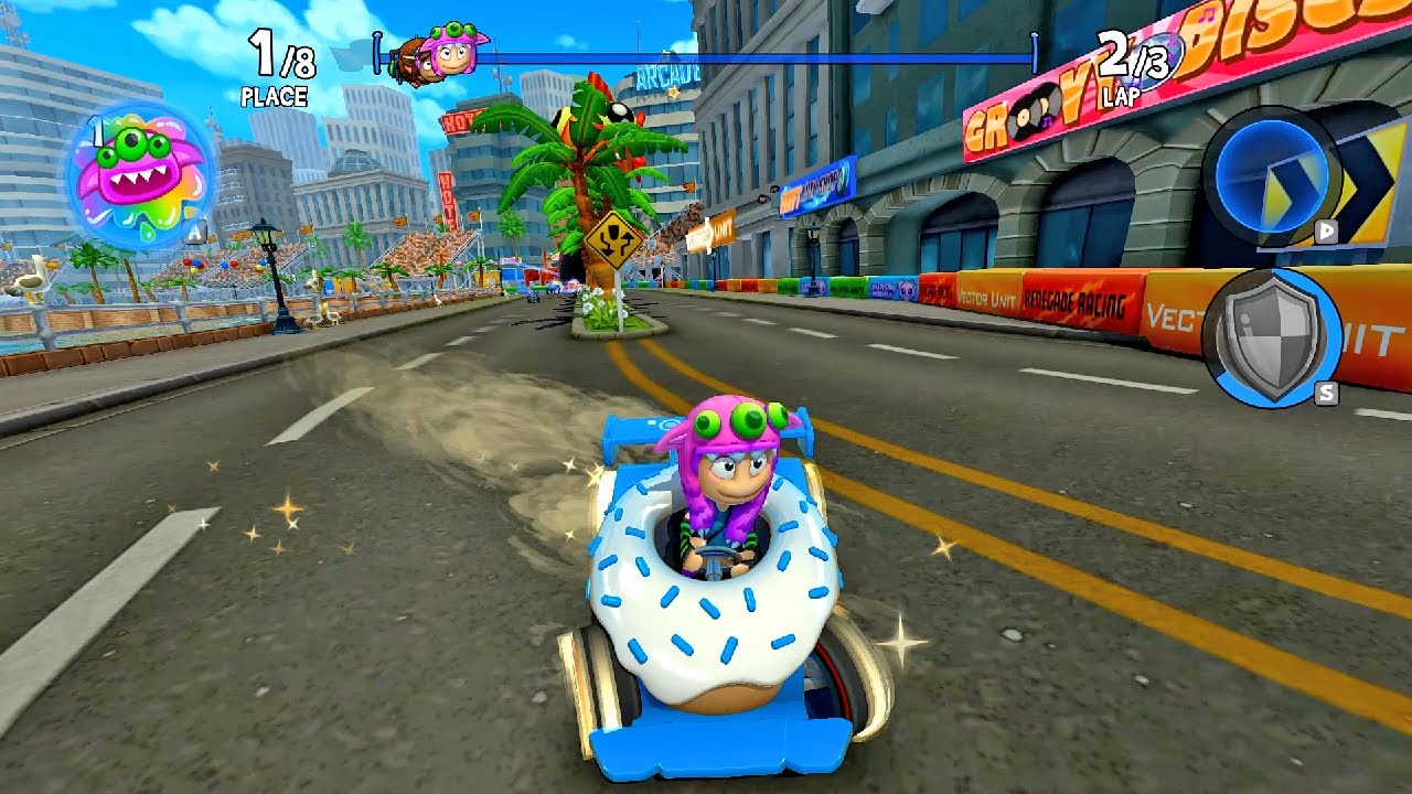 Four Hot Wheels Cars And 4 Race Tracks Game Play | Beach Buggy Racing 2 island Adventure (Steam)