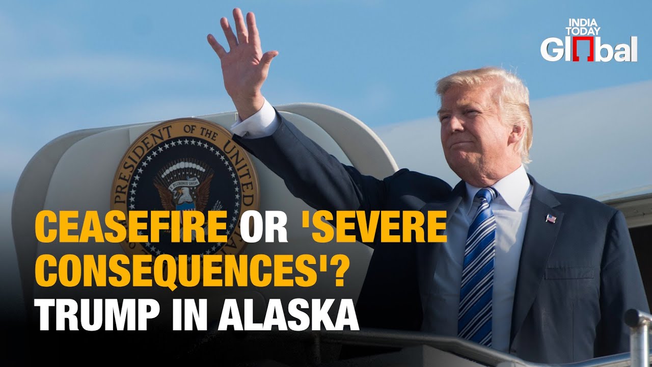 Anchorage Summit:  Trump On Ceasefire, Territorial Swaps, Security Guarantees | Russia-Ukraine War