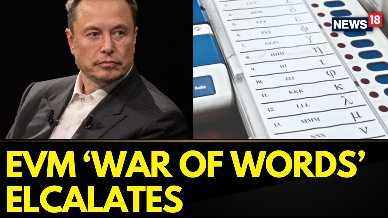Rajeev Chandrasekhar Took Objection To Elon Musk&rsquo;s Call For Eliminating Electronic Voting Machines