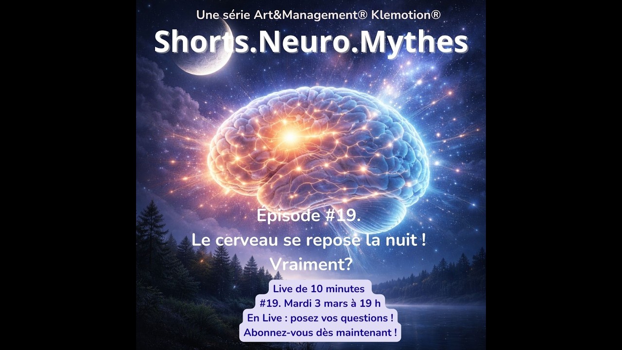#19. Le cerveau se repose la nuit ! Vraiment ?