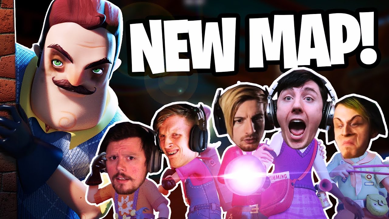 FINALLY A NEW MAP!!! || Secret Neighbor w/ FRIENDS! (MULTIPLAYER)