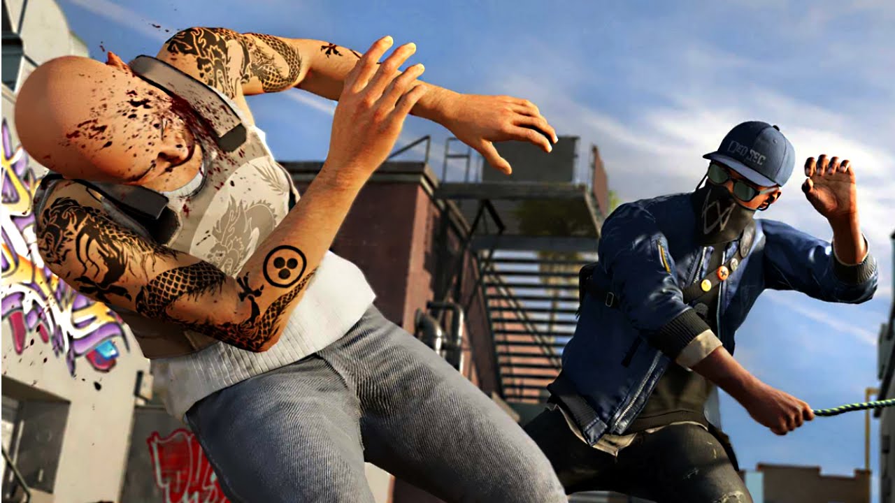 FREE-ROAM FUNNY MOMENTS! (Watch Dogs 2)