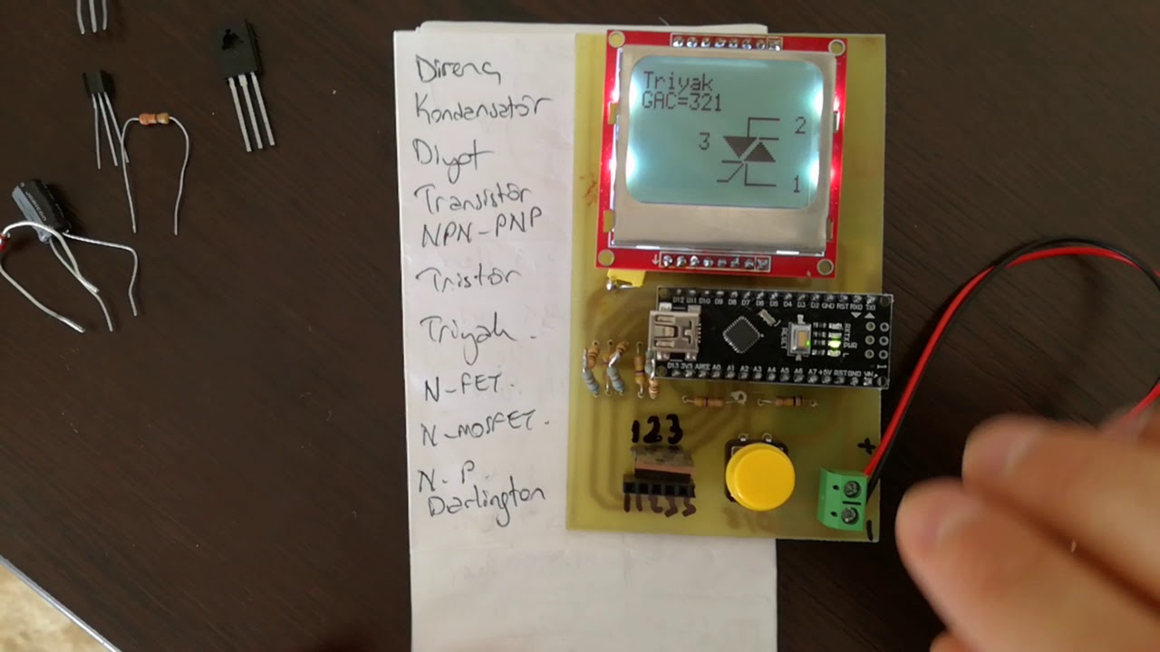Ardutester v1. 1c arduino multimeter