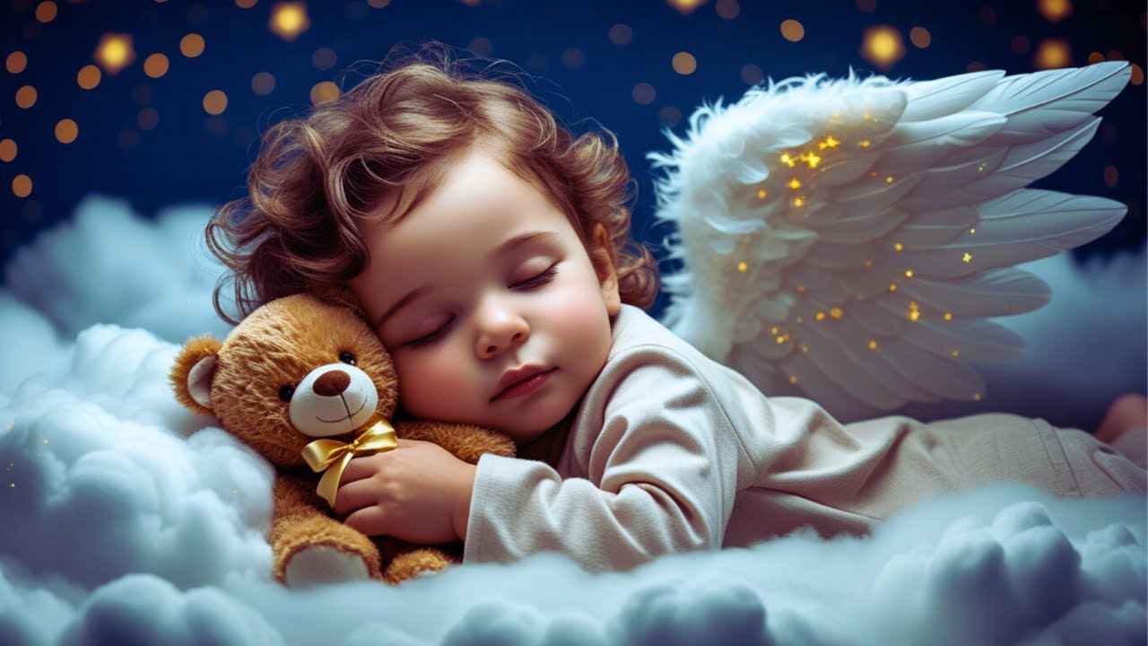 Sleep Angel Lullaby 🌙 Deep Calm Night Music for Perfect Sleep (3 Hours)
