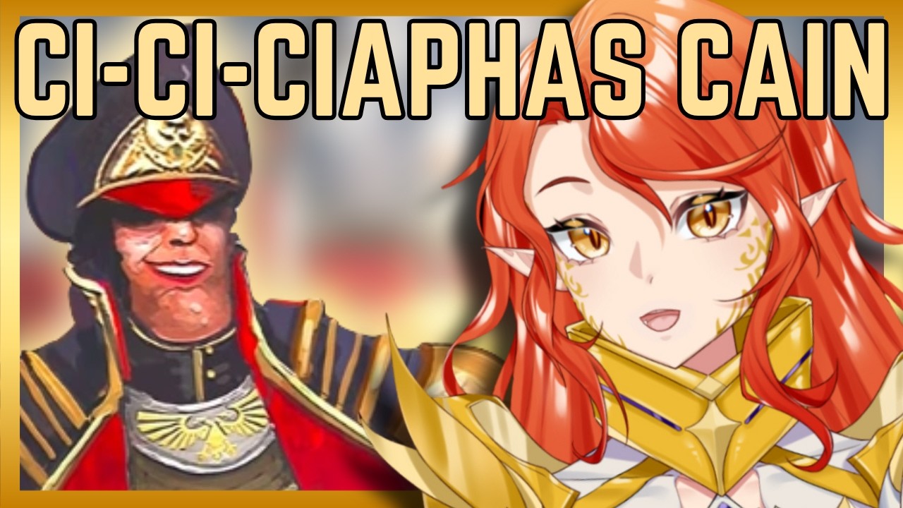 Warhammer Vtuber Reaction: Emperor TTS CI-CI-CIAPHAS CAIN