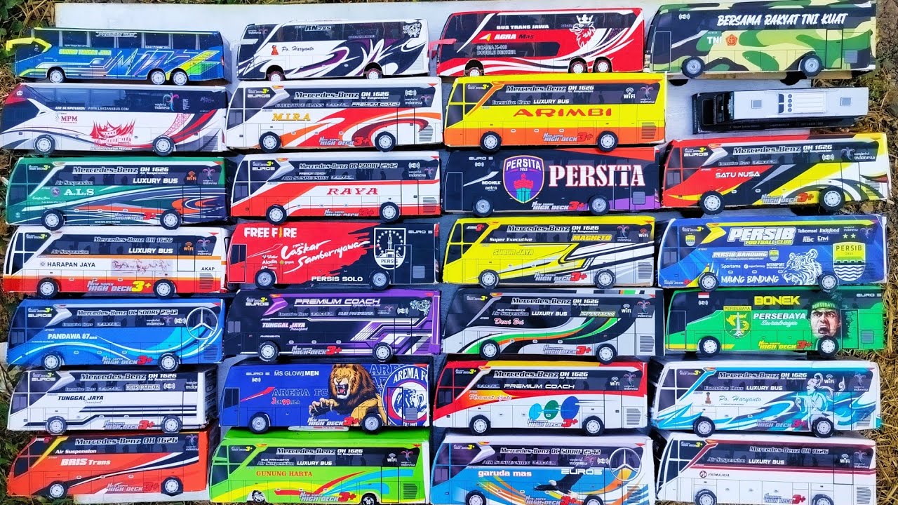 BUS MPM, BUS BRIS, BUS TUNGGAL JAYA, BUS HARAPAN JAYA, BUS ALS,  BUS STJ DRAKA, BUS GUNUNG HARTA