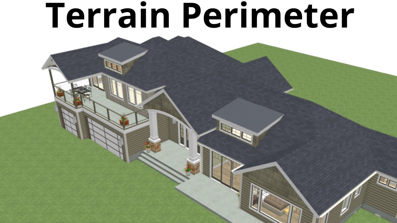 Creating the Terrain Perimeter
