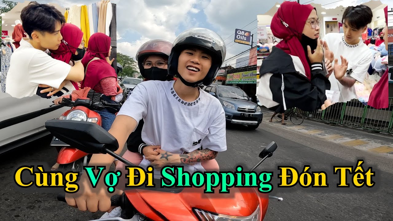 Cùng Vợ Đi Shopping Đón Tết | Đạt Villa