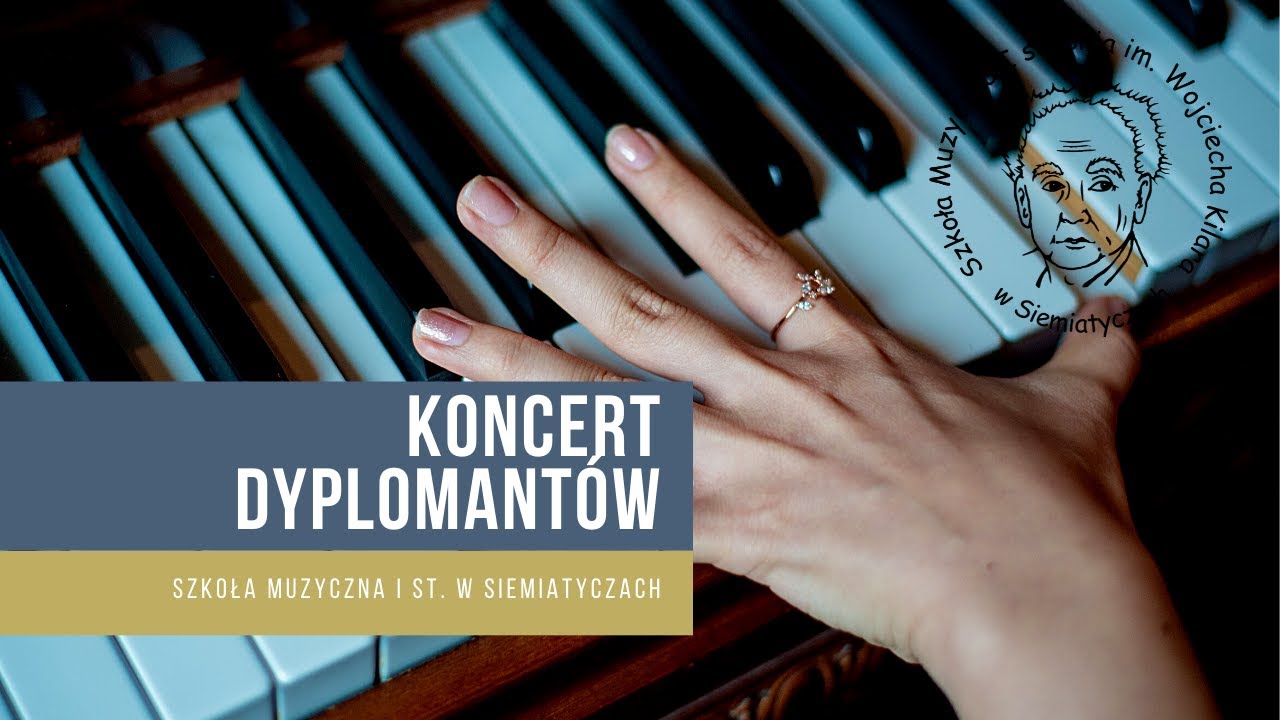 Koncert on-line dyplomantów Szkoły Muzycznej I st. w Siemiatyczach