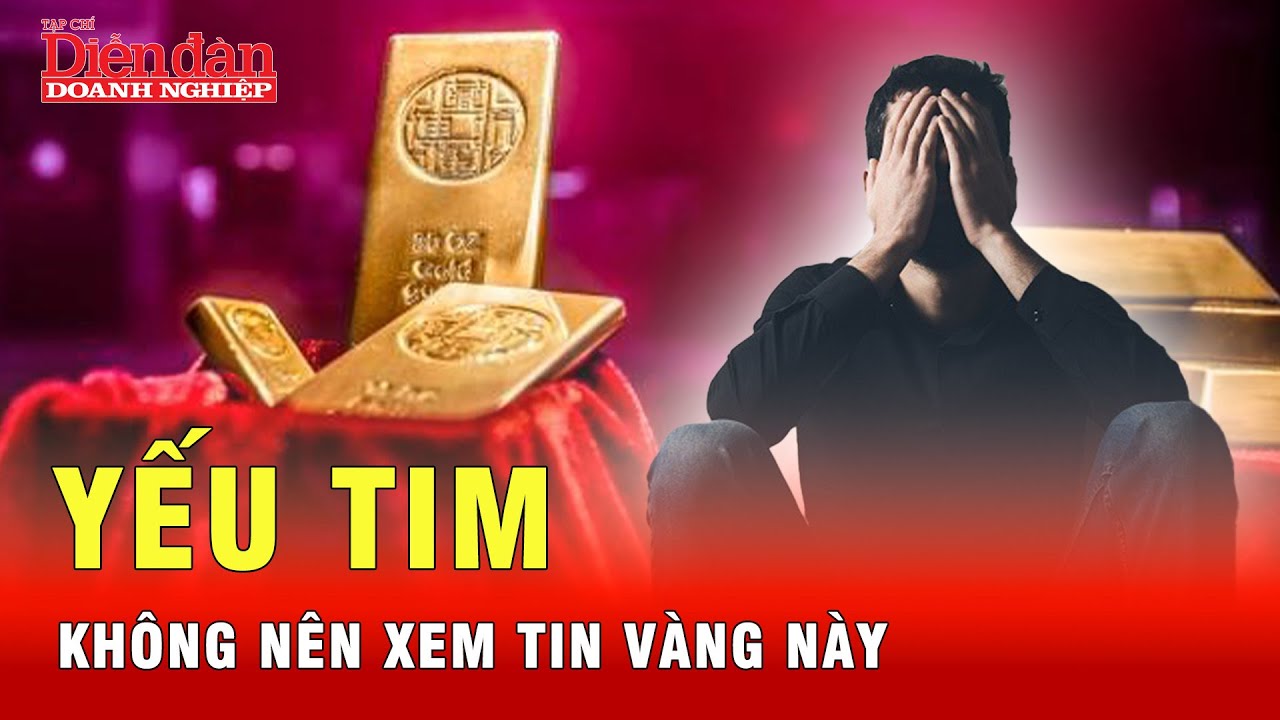 Vàng rơi đỉnh - Người mua lỗ 14 triệu đồng/lượng | Tin tức 24h