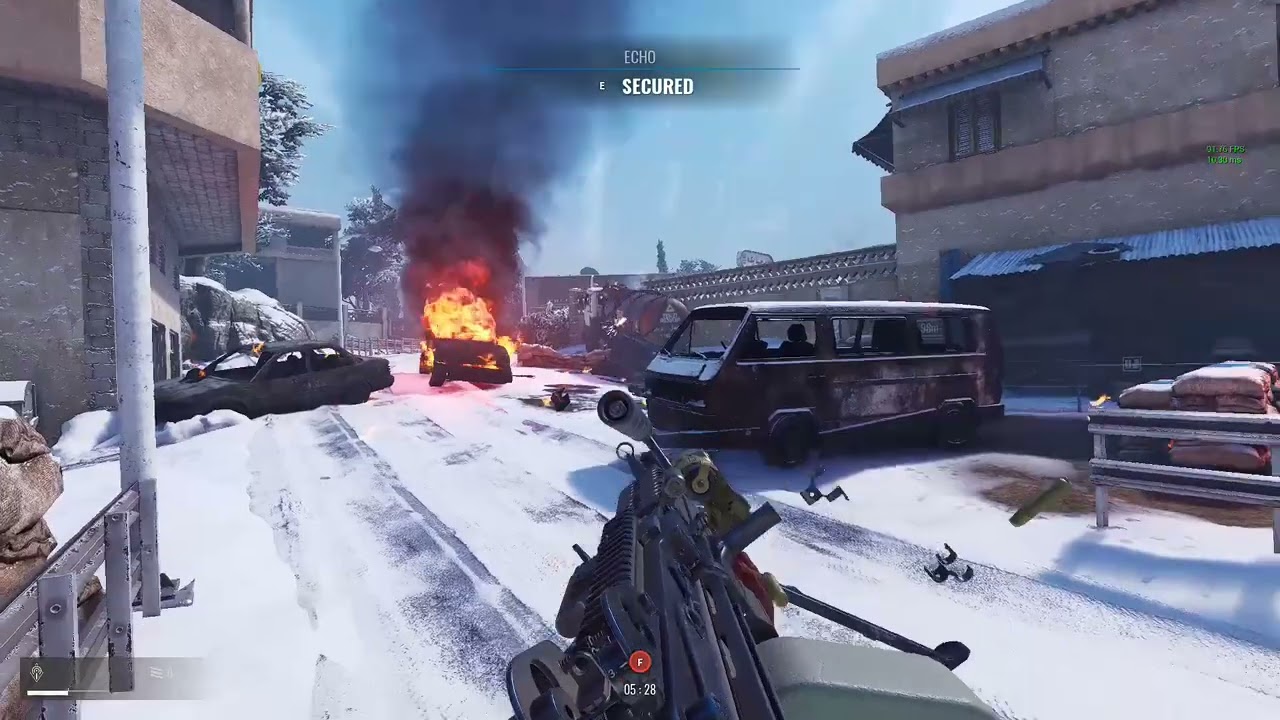 Insurgency Sandstorm ISMC Arbusto Solo Point Shoot M249