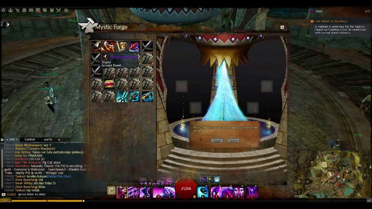 Drake GW2  short : Crafting the Gift of Mastery
