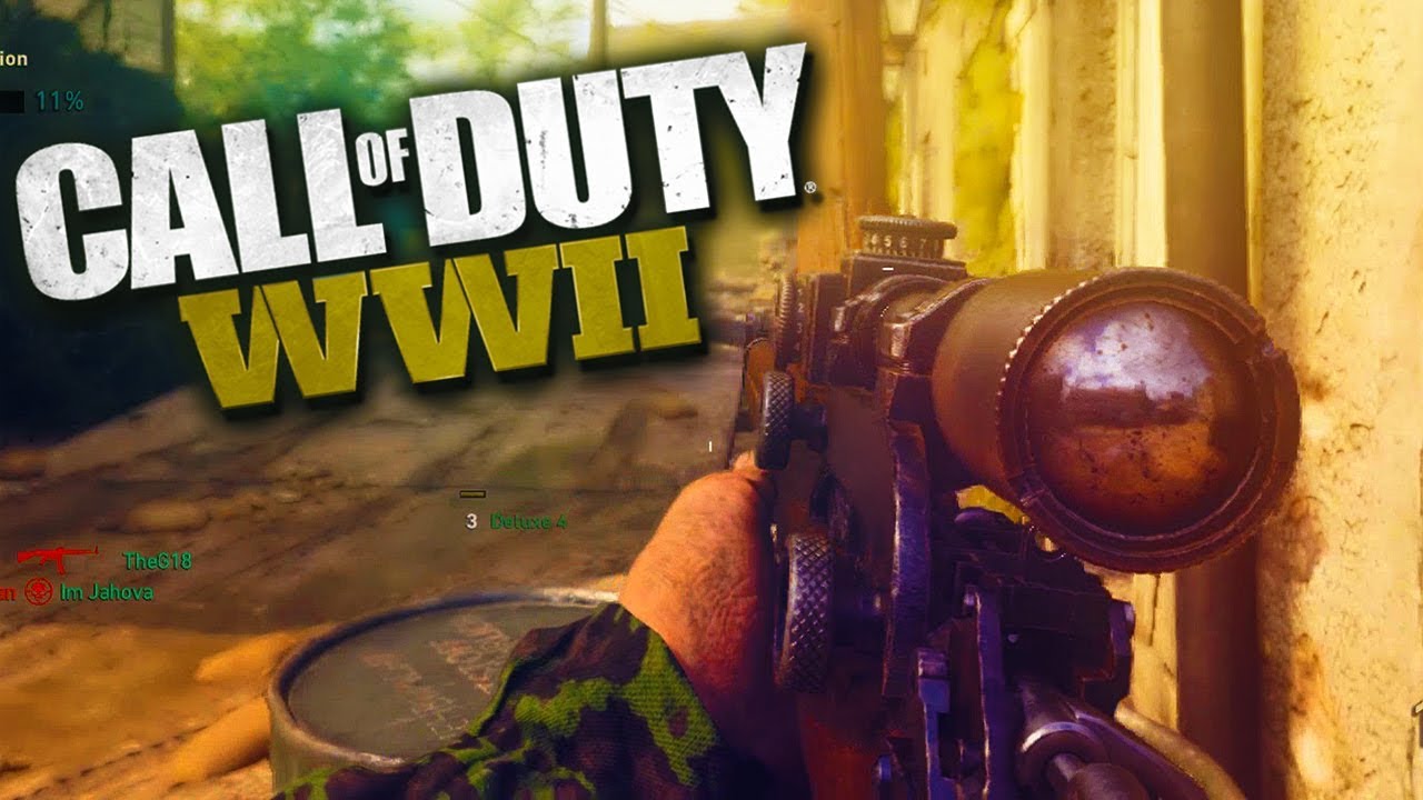 SNIPING THE BRIDGE with The Crew! - (Call of Duty WWII Beta Gameplay)