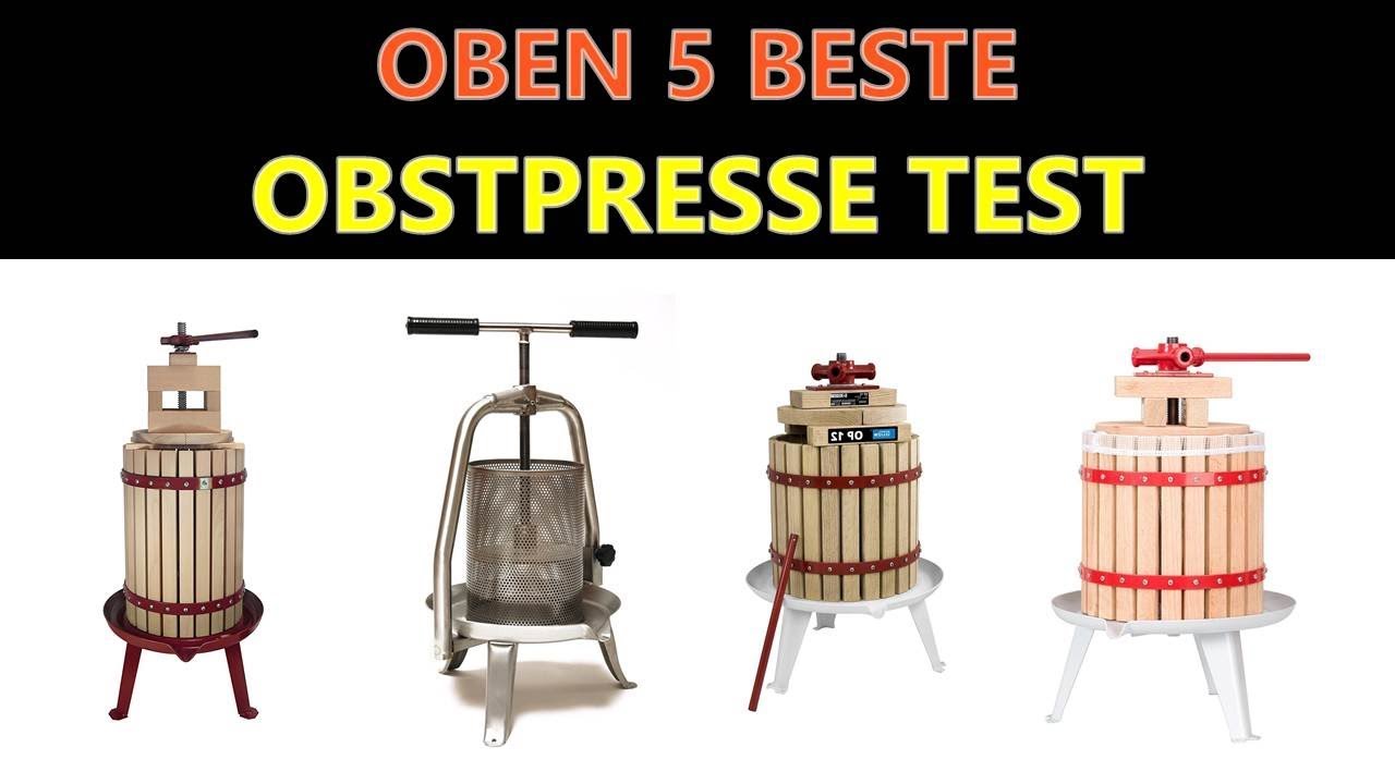 Obstpresse Test