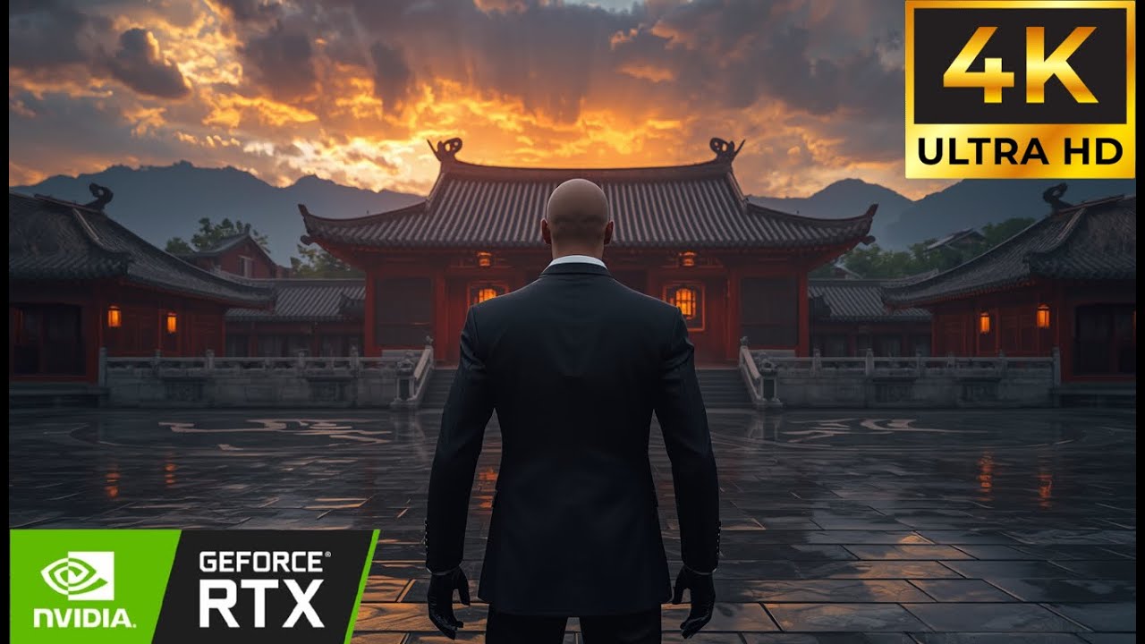 Hitman is in China 🥶 #hitman #agent47 #gaming