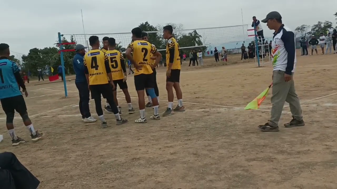 Senapati Sporting Club Vs Sumi United at 10th Kohima Open Volleyball Trophy 2023
