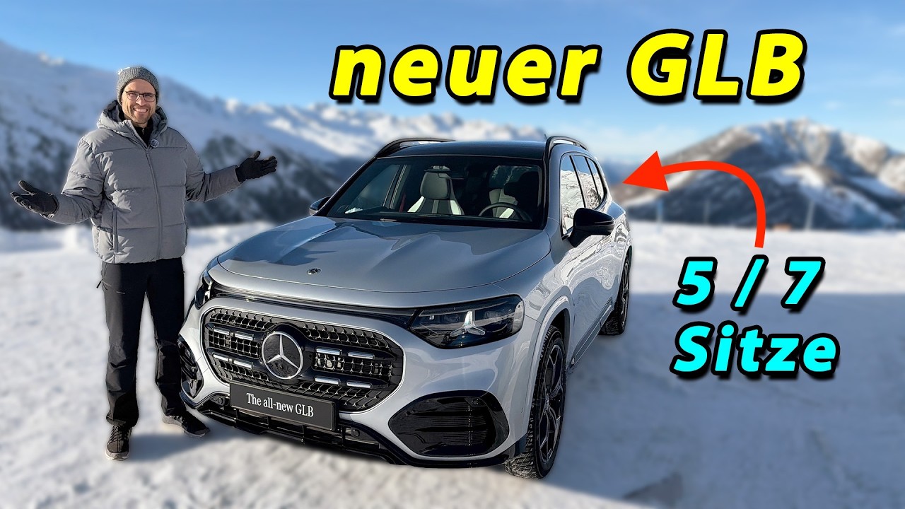 Neuer Mercedes GLB Premiere! (2026) Benziner oder Elektro & AMG-Line oder Progressive