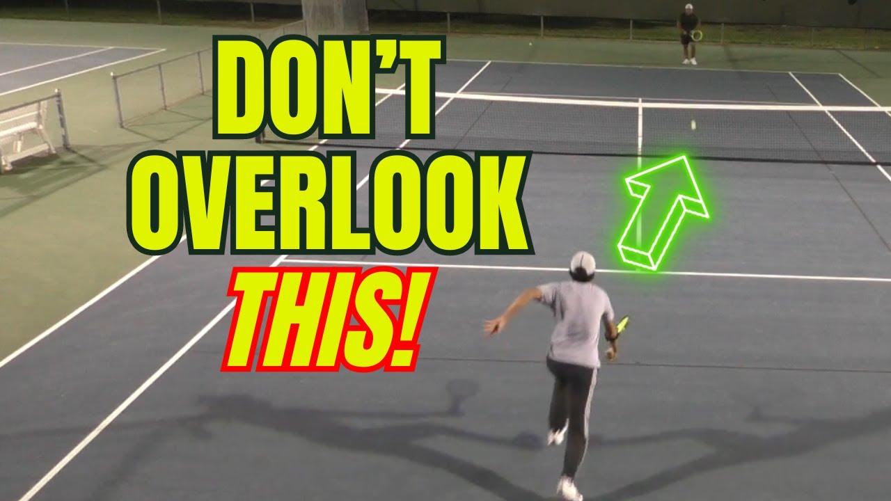 The Most OVERLOOKED Way to Read or Recognize the Incoming Tennis Ball