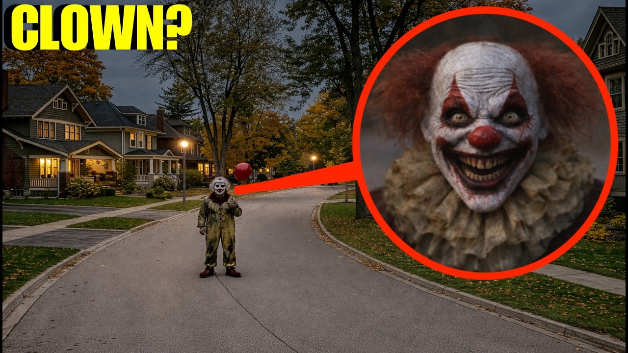 If You Ever See This Clown In The Middle Of The Night...RUN AWAY FAST!