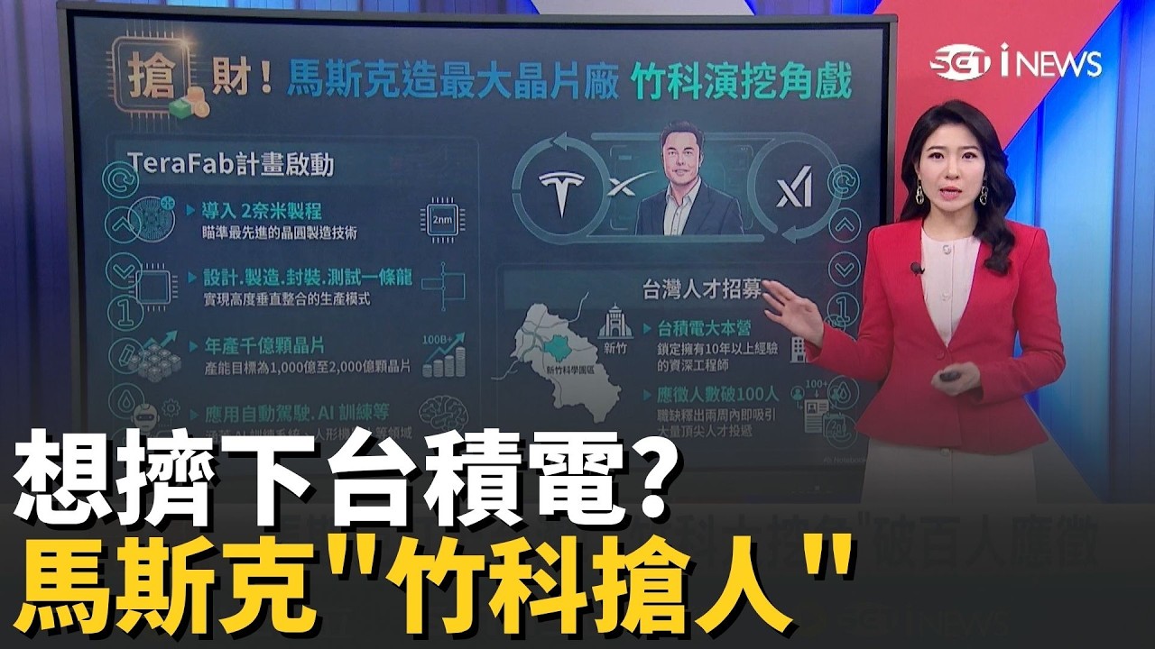 馬斯克盯上台灣! 