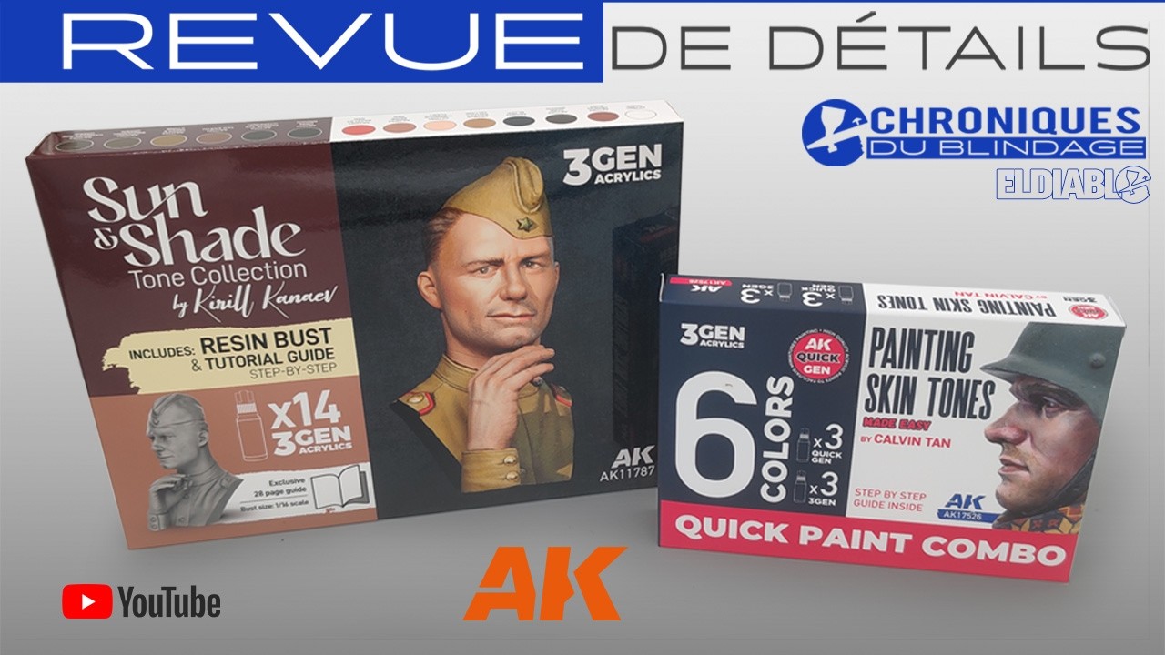 💥REVUE DE DÉTAILS💥 - Sets de peinture figurine de AK Interactive