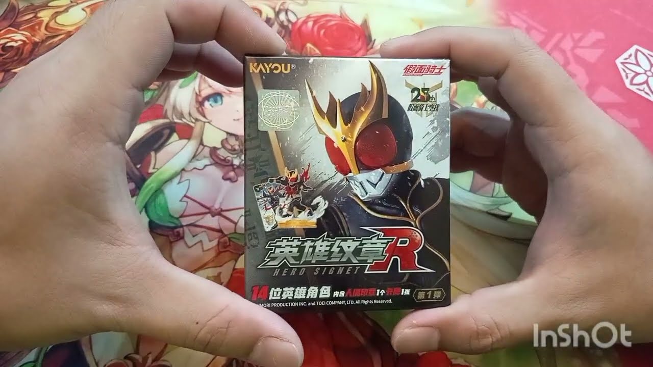 แกะกล่องรีวิว Hero signet ( KAYOU )​ Kamen​ rider