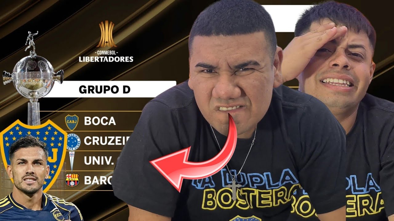 A FACIL EL GRUPO EH !!! | REACCIONES de HINCHAS | SORTEO COPA LIBERTADORES 2026