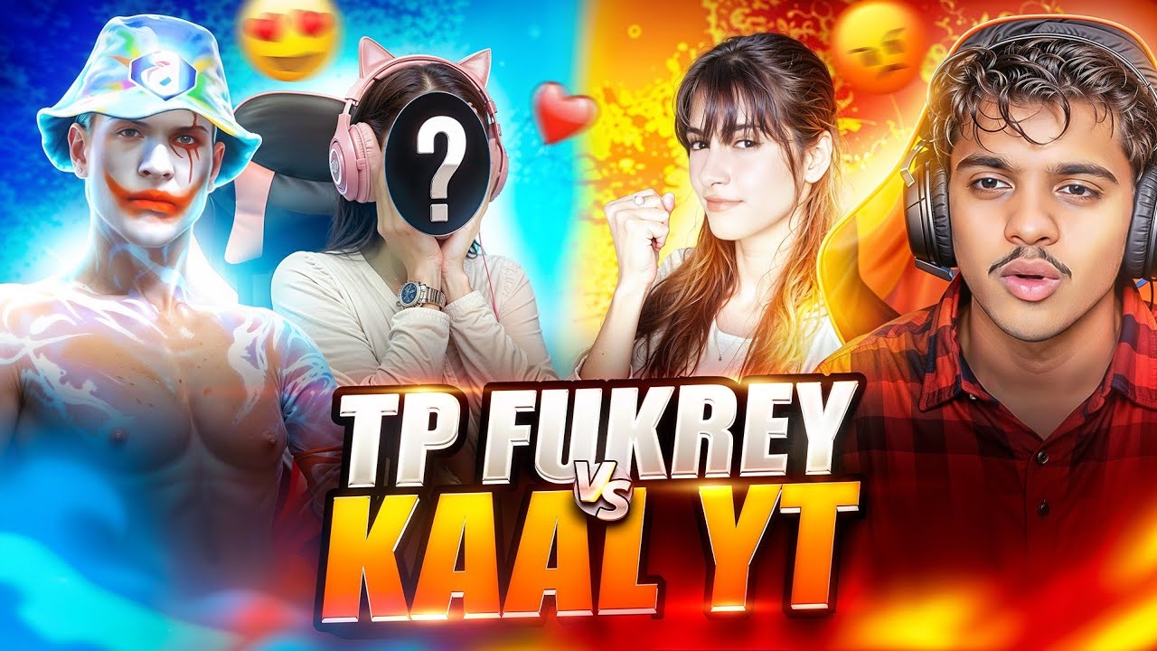 TP FUKREY🥶VS KAAL YT 2vs2 🤫#freefire #finalgaming1m#kaalyt 