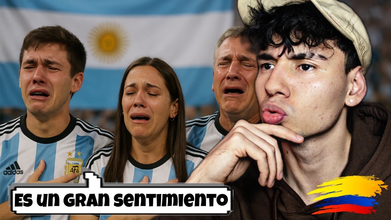 ¿Por qué los ARGENTINOS cantan el HIMNO de esta manera? Colombiano reacciona 🇨🇴 | Erick MTZ