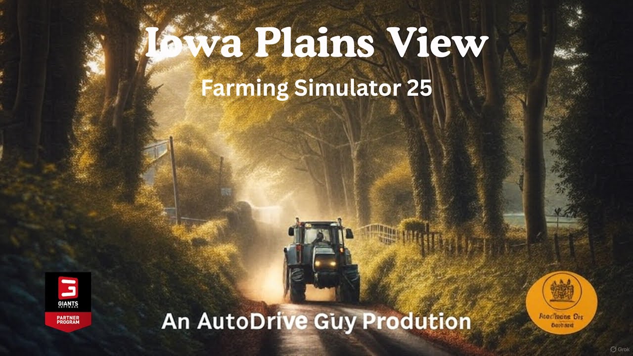 Iowa Plains View AutoDrive — Farming Simulator 25