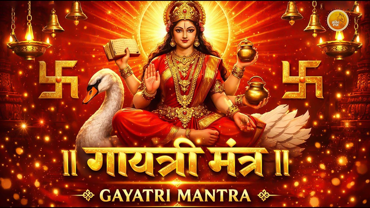 Famous Powerful Gayatri Mantra 108 Times | Om Bhur Bhuva Swaha | गायत्री मंत्र | ओम भूर भुवा स्वाहा