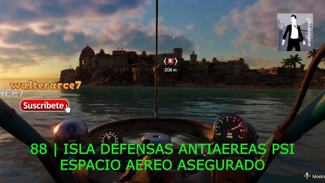 Far Cry 6 | 88 | ISLA DEFENSAS ANTIAEREAS PSI ESPACIO AEREO ASEGURADO SOLUCION FACIL | PC GAMEPLAY