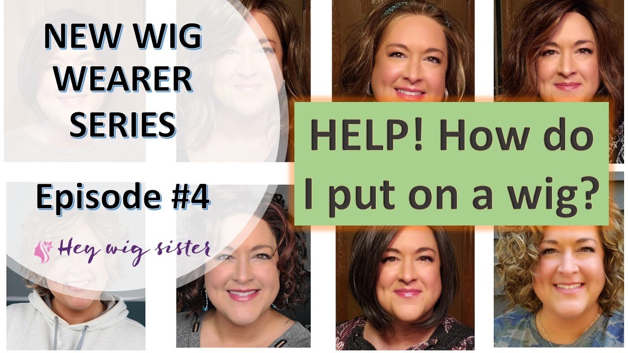 NEW WIG WEARER SERIES Episode 4- How do I put on my wig and do I need to wear a wig cap underneath?