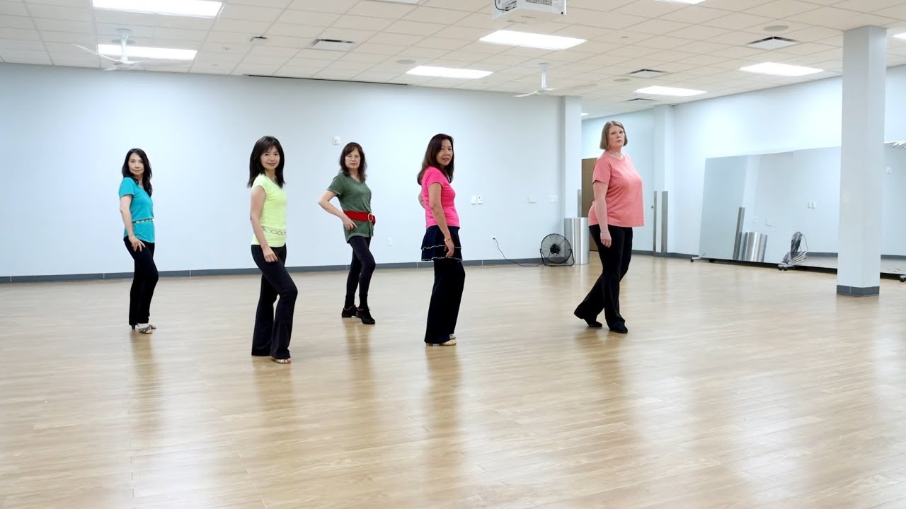 Samba Whisper - Line Dance (Dance & Teach in English & 中文)