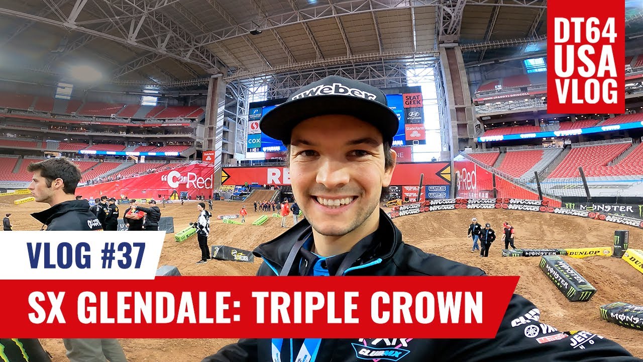 Nique Thury USA Vlog #37 - 3 Mainevents beim SX Triple Crown in Glendale