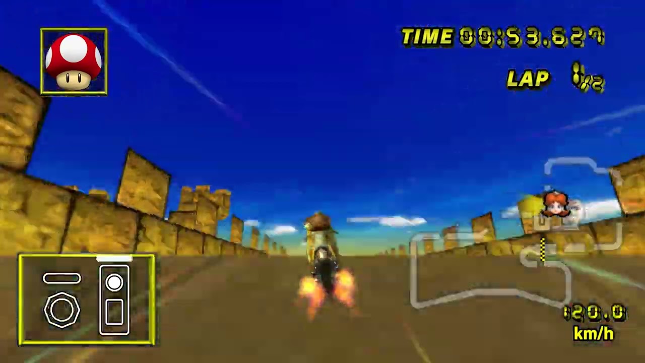 【CTGP WR】 Desert Castle Raceway (Shortcut) - 2:55.832 - Boshi