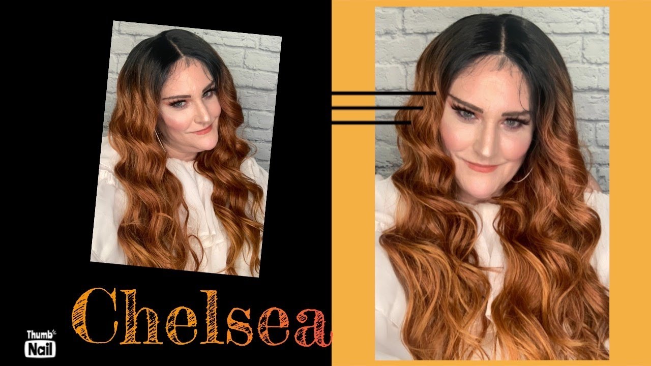 🔥LOVE A GOOD RED|JANET COLLECTION CHELSEA Wig Review|4X4 Princess Lace|TIGER ORANGE|🐯mizbarn.com