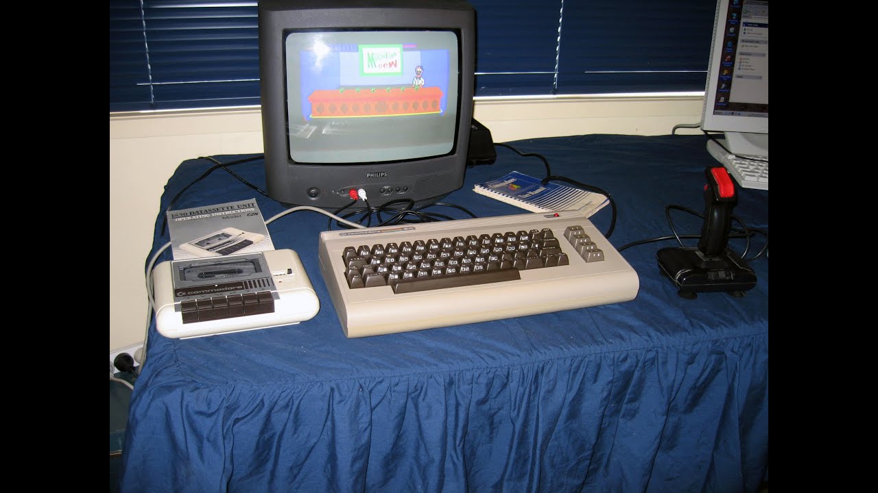 The Commodore 64 (as seen in Terry Stewart's computer collection)