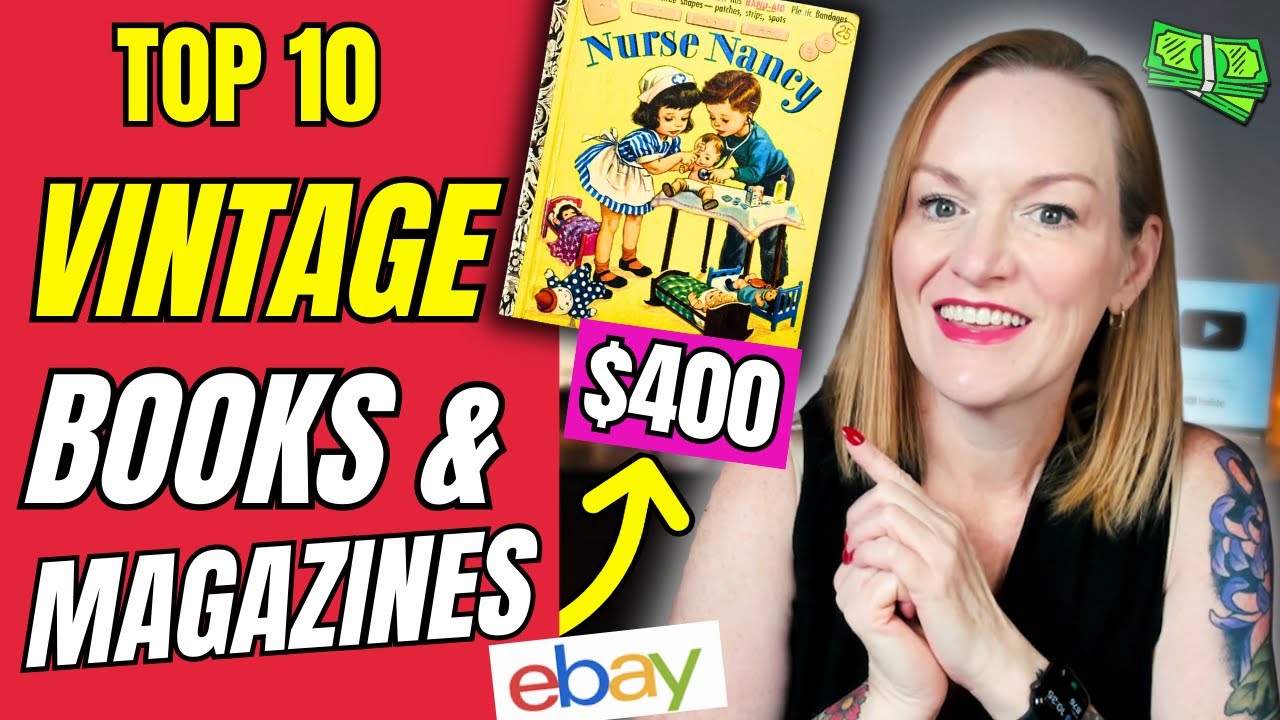 10 лучших винтажных книг и журналов для продажи на eBay с прибылью в сотни долларов
