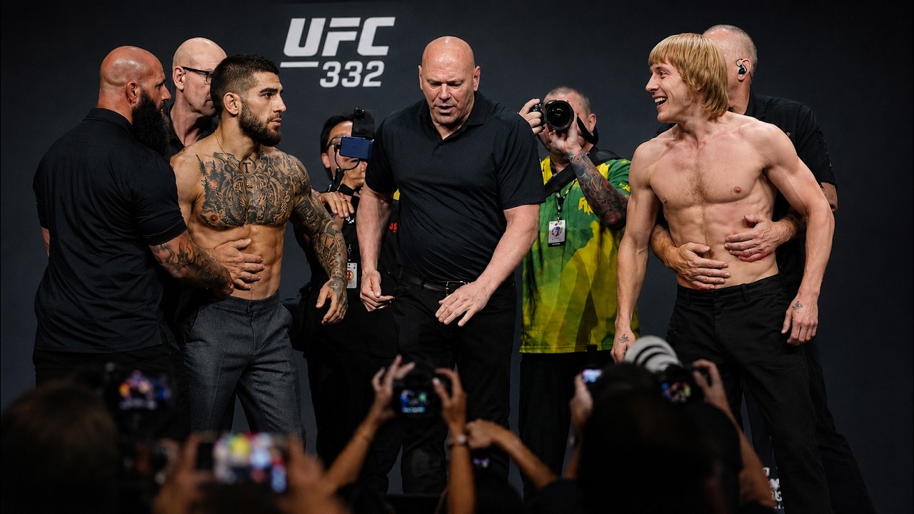 UFC 332: Ilia Topuria vs Paddy Pimblett &mdash; Face-Off