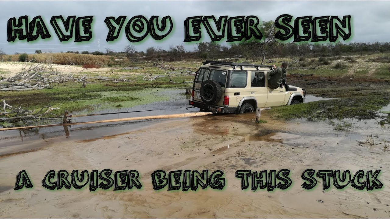 How many vehicles does it take to recover a Land Cruiser? | Ou Trekpad 4x4