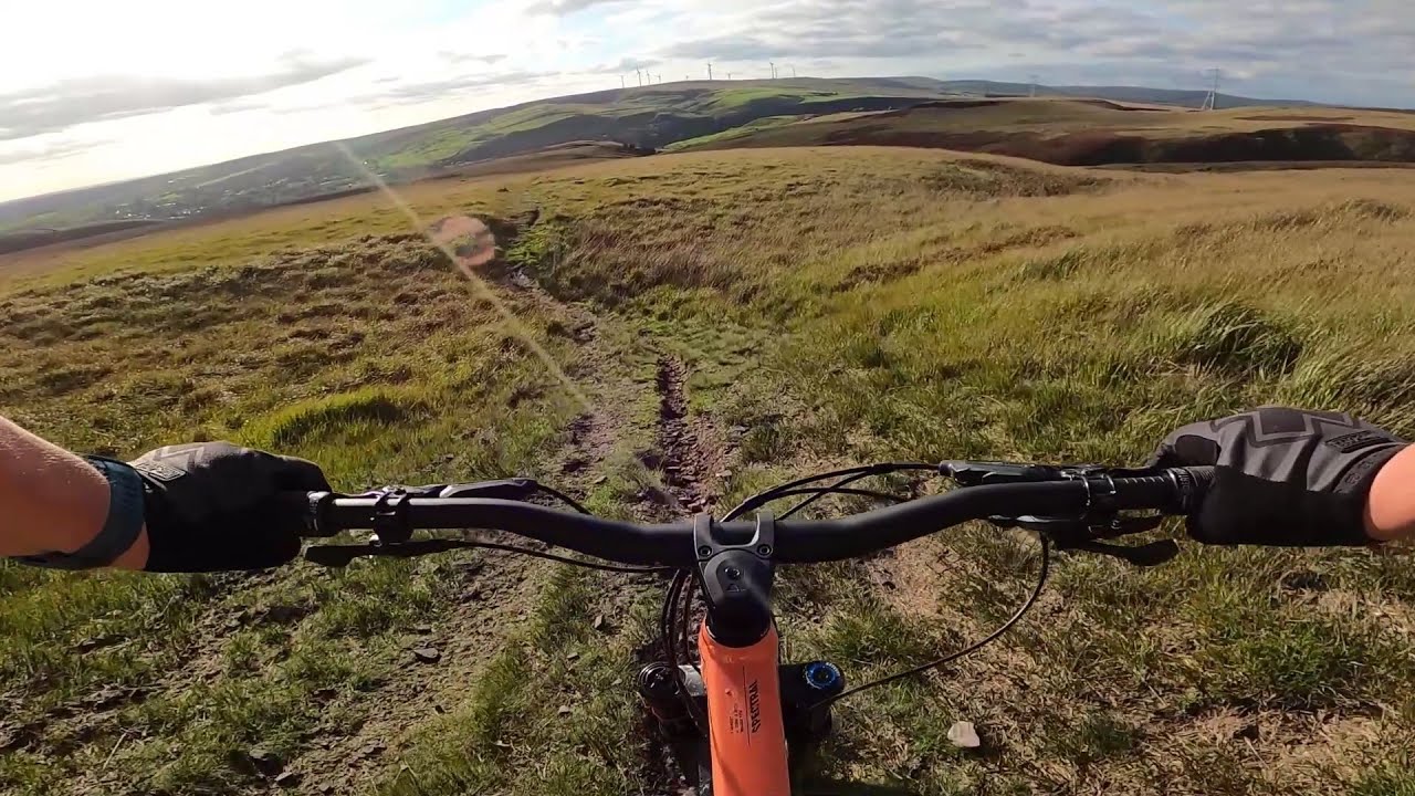 Calder Valley MTB singletrack session