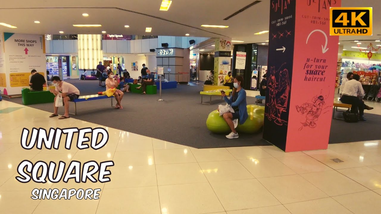 United Square Shopping Mall | Singapore Walking Tour | Jan 2022 [4K]