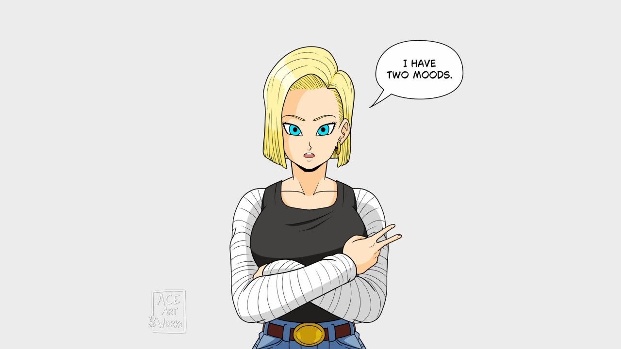 Android 18 Has Two Moods | Dragon Ball Z Comic Dub