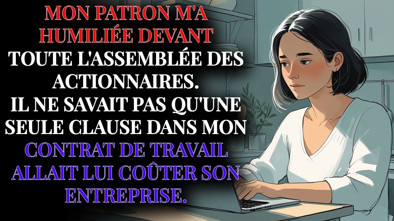 Pendant 6 ans, ils ont VOLÉ mon travail. Le jour de mon licenciement, j'ai tout récupéré.