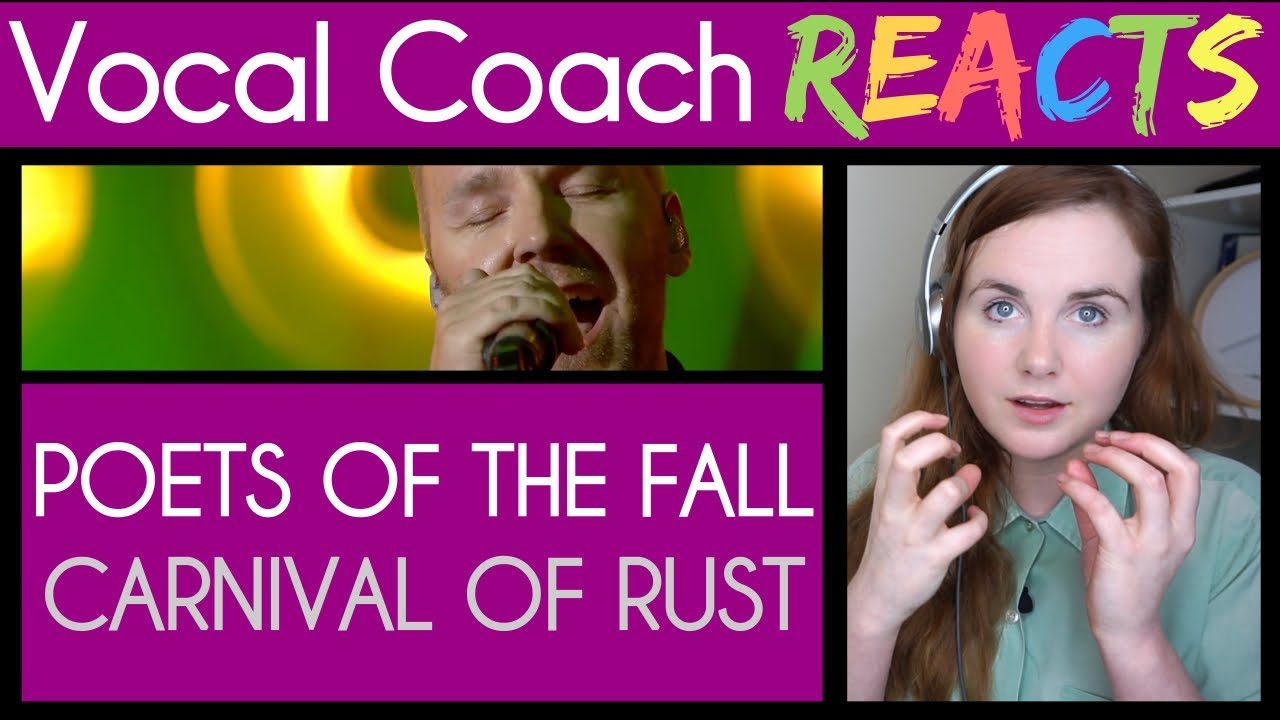 Vocal Coach reacts to Poets of the Fall - Carnival of Rust