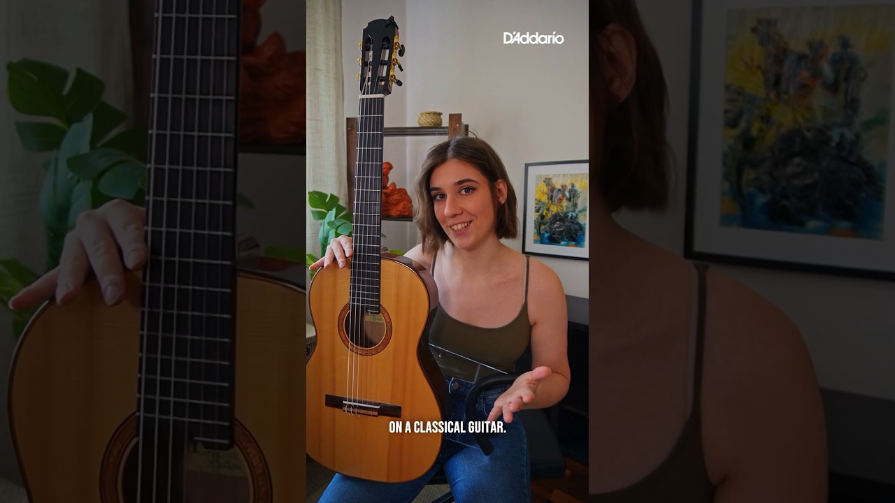 Как ДЕЙСТВИТЕЛЬНО поменять струны на классической гитаре - @daddarioandco #всемирныйденьзаменыструн