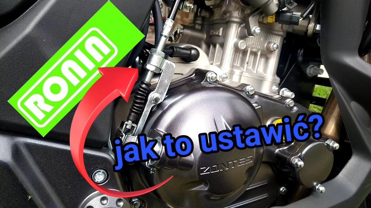 Regulacja sprzęgła jako model Zontes @roninv84